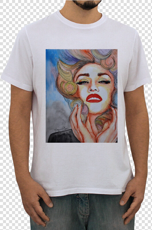 Camiseta Gwen Stefani Em Aquarela De Margarete Bomna   Blusa Da Marilia Mendonça  HD Png DownloadTransparent PNG