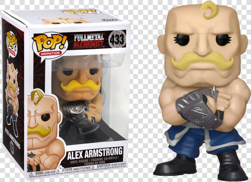 Pop Vinyl   Fullmetal Alchemist Pop Armstrong  HD Png DownloadTransparent PNG