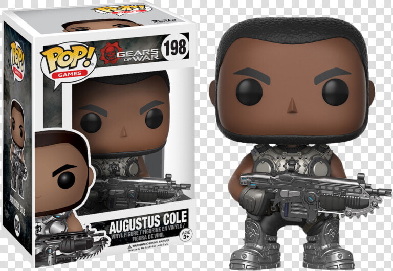 Pop Gears Of War Augustus Cole  HD Png DownloadTransparent PNG