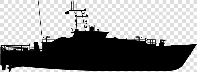 Warship Cruiser United States Navy Fast Combat Support   Us Navy Ship Silhouette  HD Png DownloadTransparent PNG