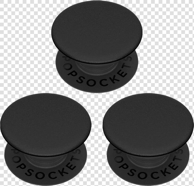 Triple Black Mini Popsocket   Popsockets  HD Png DownloadTransparent PNG