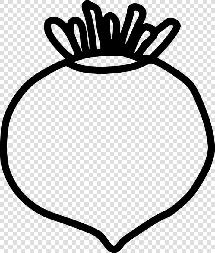 Beetroot   Beetroot Png In Black And White  Transparent PngTransparent PNG