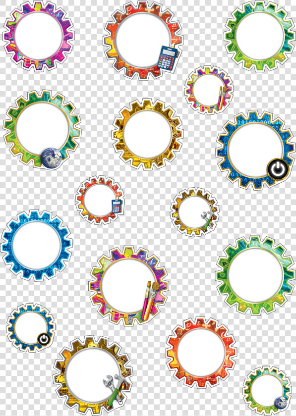 Steam Gears Accents   Circle  HD Png DownloadTransparent PNG