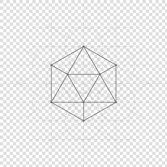 Icosahedron As Omergenc   Triangle  HD Png DownloadTransparent PNG