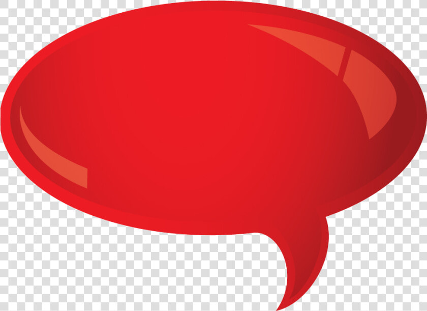 Red Rounded Bubble   Red Talking Bubble  HD Png DownloadTransparent PNG