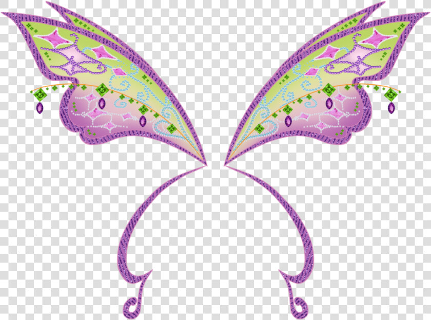 Winx Club Tecna Believix Wings  HD Png DownloadTransparent PNG