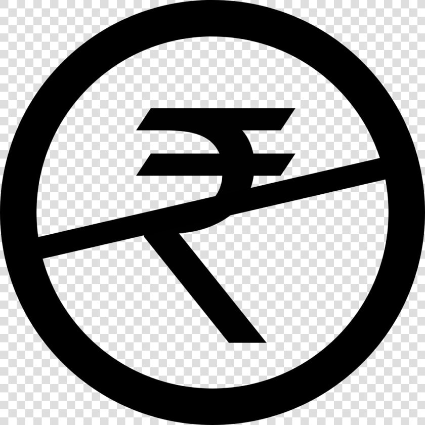 Indian Rupee No Symbol In Circle Pd Version   Close Button Icon Png  Transparent PngTransparent PNG