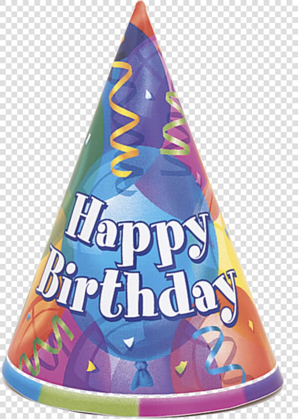 Party Hat Happy Birthday Clipart Transparent Png   Transparent Background Birthday Hat Png  Png DownloadTransparent PNG