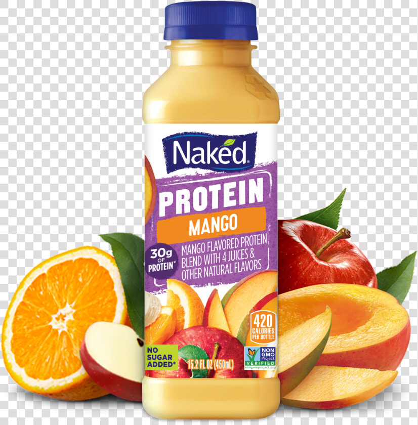 Naked Juice Protein Mango Png Mango Protein  Transparent PngTransparent PNG