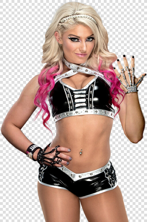 Alexa Bliss Wwe Smackdown Women Champion   Alexa Bliss Wrestlemania 34  HD Png DownloadTransparent PNG