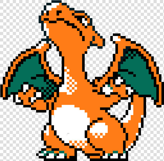 Transparent Charizard   Charizard Sprite Pokemon Gold  HD Png DownloadTransparent PNG