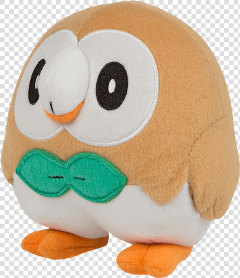 Pokemon Tomy Plush Rowlet  HD Png DownloadTransparent PNG