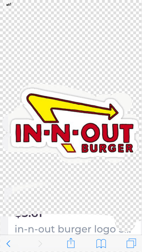  in N Out Burger  freetoedit   N Out  HD Png DownloadTransparent PNG