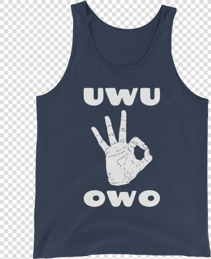 Uwu Owo Circle Game Tank Class   Sleeveless Shirt  HD Png DownloadTransparent PNG