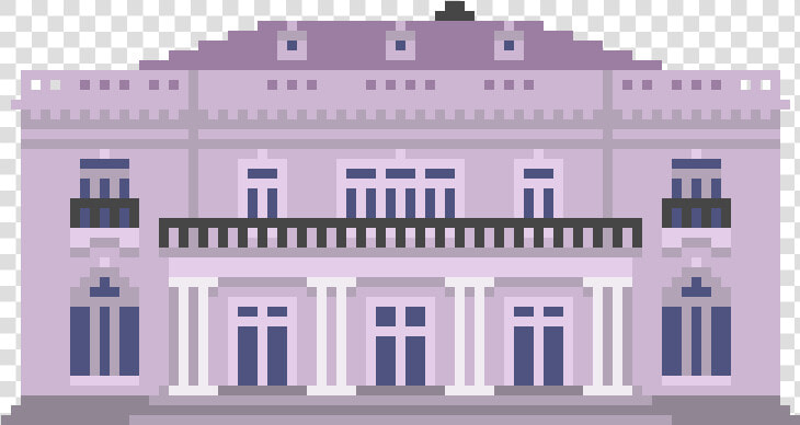 Pixelated New Orleans House   Architecture  HD Png DownloadTransparent PNG