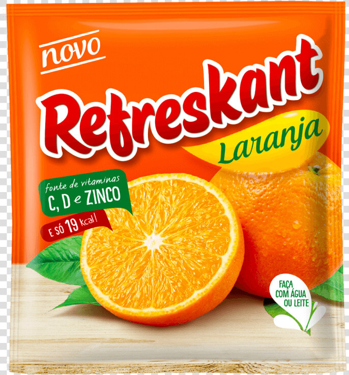 Refresco Pó Refreskant Laranja 250g title Refresco   Orange  HD Png DownloadTransparent PNG