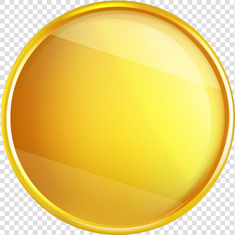 Empty Gold Coin   Plain Gold Coin Png  Transparent PngTransparent PNG