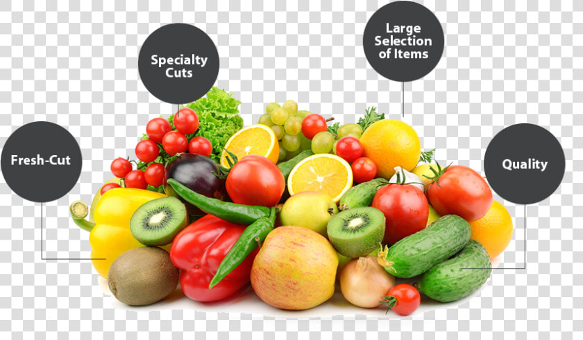 Clipart Vegetables Individual Fruit Vegetable   Fresh Cut Fruit And Vegetables  HD Png DownloadTransparent PNG