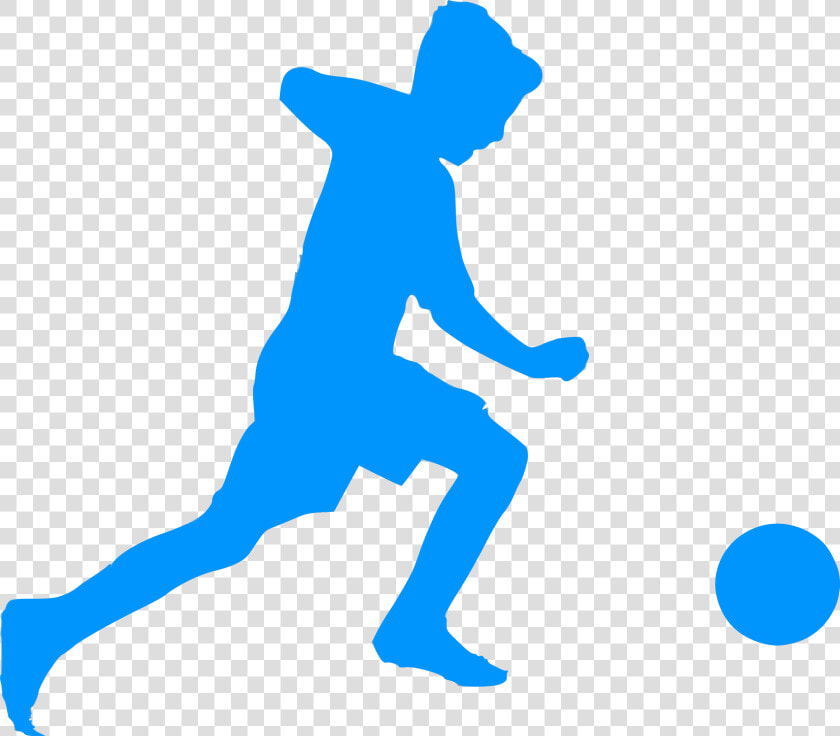 Transparent American Football Player Silhouette Png   Playing Football Blue Icons  Png DownloadTransparent PNG