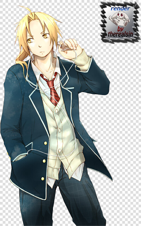 Fullmetal Alchemist Edward Dreamy   Png Download   Fullmetal Alchemist Ed Elric  Transparent PngTransparent PNG