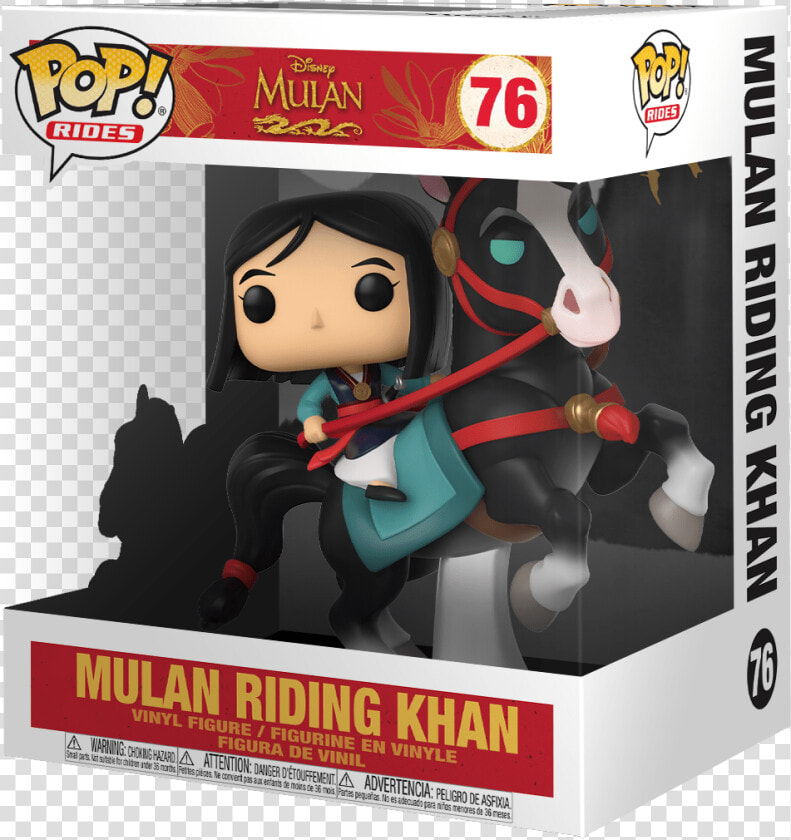 Mulan Riding Khan Funko Pop  HD Png DownloadTransparent PNG