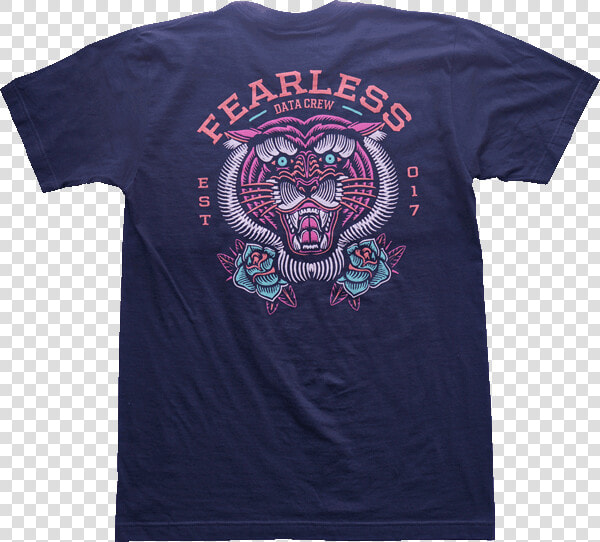 Fearless Shirt Shirt Data Crew   Active Shirt  HD Png DownloadTransparent PNG