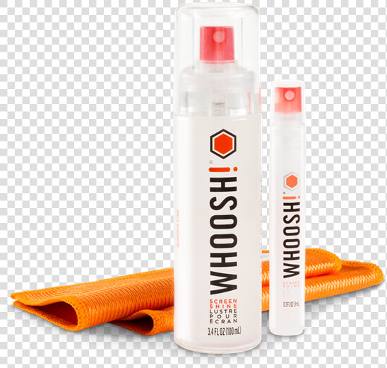 Whoosh Screen Shine Duo 100ml 8ml   Whoosh  HD Png DownloadTransparent PNG