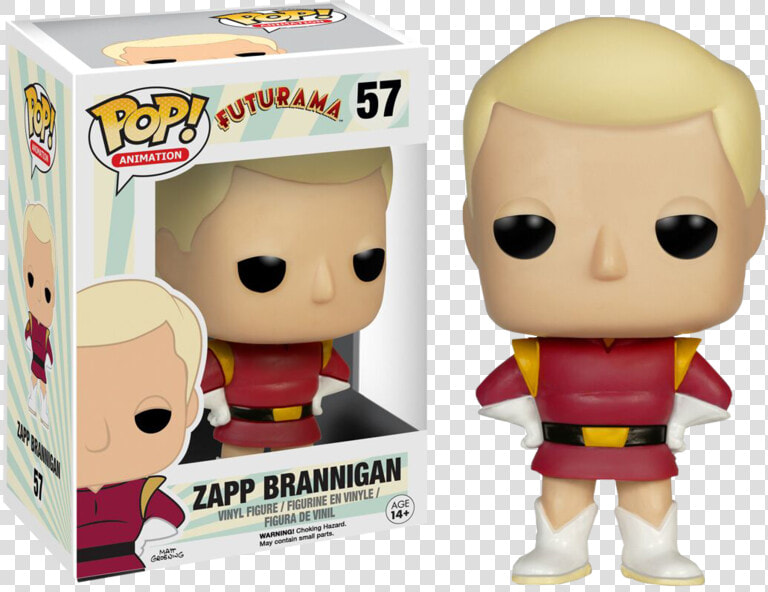 Zapp Brannigan Pop Figure  HD Png DownloadTransparent PNG