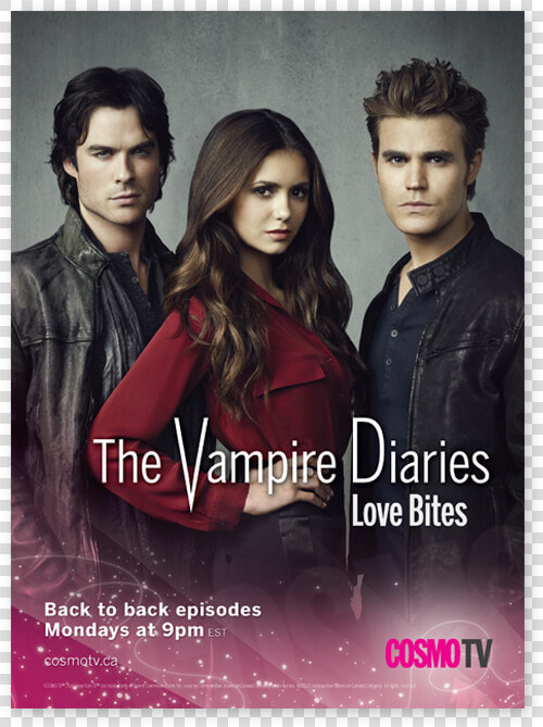 Vampire Diaries Elena Damon And Stefan  HD Png DownloadTransparent PNG