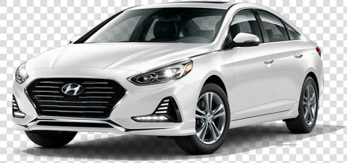 2018 Hyundai Sonata Banner   2018 White Hyundai Sonata Limited  HD Png DownloadTransparent PNG