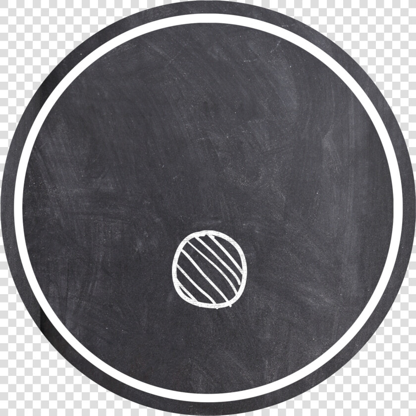 Circle Printable Chalkboard Letter  HD Png DownloadTransparent PNG