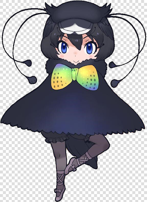 Western Parotiaoriginal   カンザシ フウチョウ け もの フレンズ  HD Png DownloadTransparent PNG