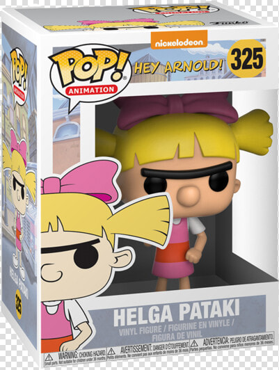 Helga Pataki Brand New In Box Funko Pop Tv Hey Arnold   Funko Pop Helga Pataki  HD Png DownloadTransparent PNG