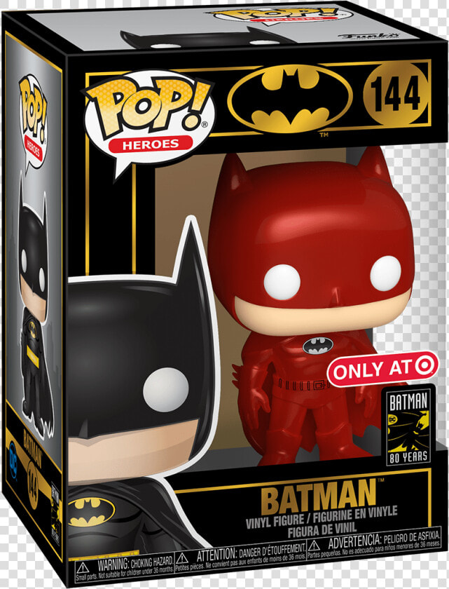 Batman Funko 80th Anniversary  HD Png DownloadTransparent PNG