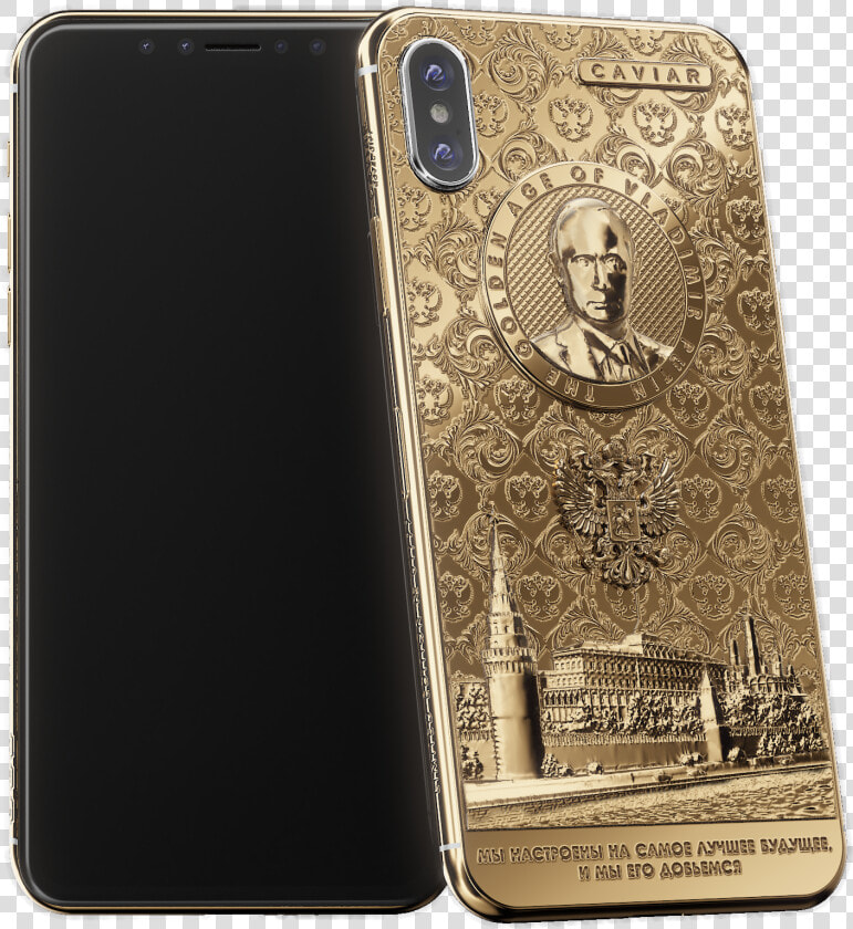 Caviar Putin Gold 3   Iphone X  HD Png DownloadTransparent PNG