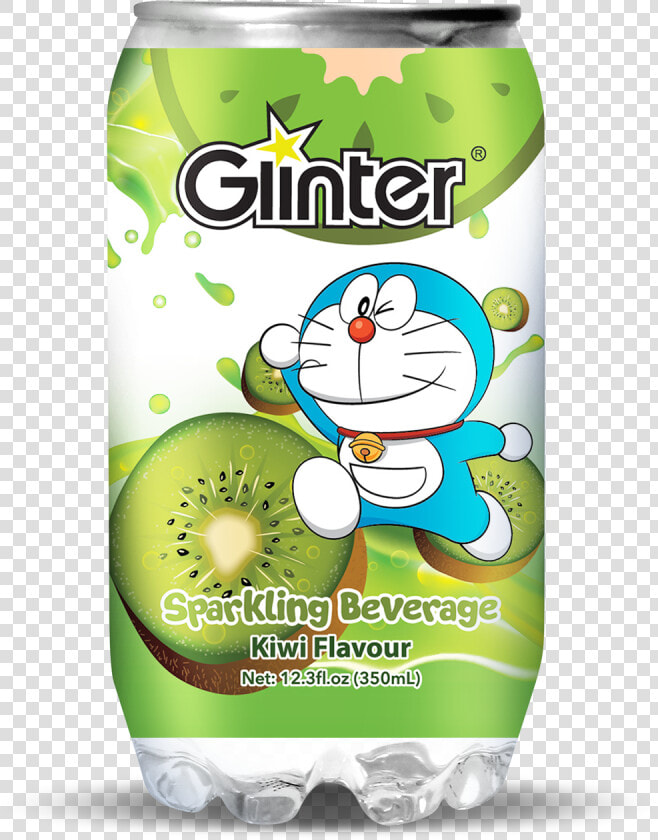 Glinter Doraemon Blueberry Flavour 350ml  HD Png DownloadTransparent PNG