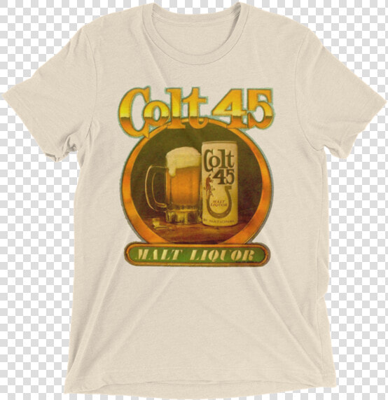 Colt 45 Short Sleeve T shirt   Png Download   70s Iron On Design  Transparent PngTransparent PNG