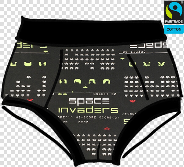 Mens Original Space Invaders   Png Download   Underpants  Transparent PngTransparent PNG