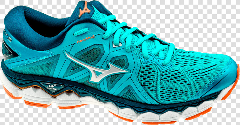 Mizuno Wave Sky 2 Hawaiian Ocean silver bird Of Paradise   Mizuno Wave Sky 2 Ironman  HD Png DownloadTransparent PNG