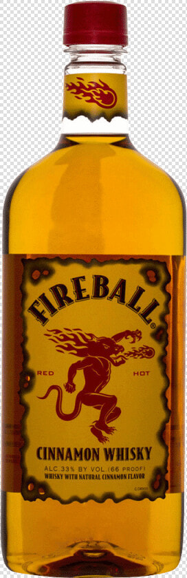 Fireball Cinnamon Whiskey   Fireball Cinnamon Whisky  HD Png DownloadTransparent PNG