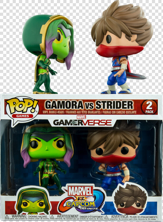 Gamora Vs Strider Funko Pop Vinyl Figure 2 pack  HD Png DownloadTransparent PNG