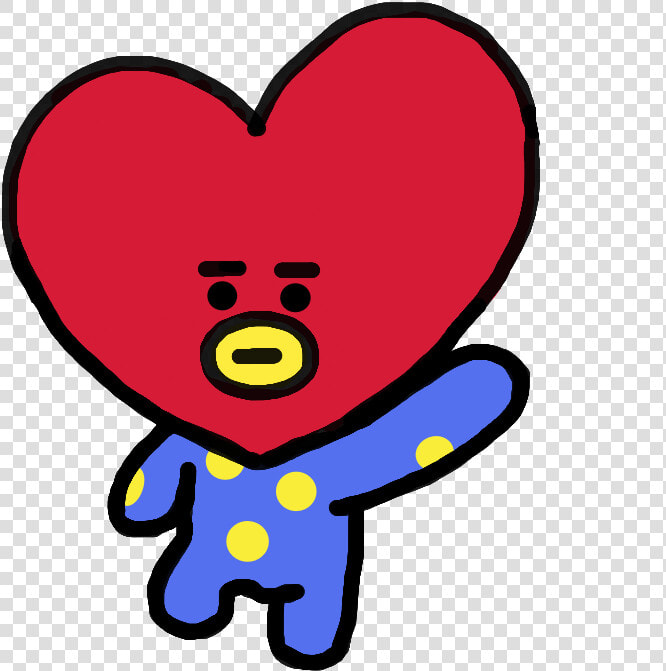 Taehyung Tata Bt21 Bts Freetoedit Sugar Cookie Clip   Kpop Tata Bt21  HD Png DownloadTransparent PNG