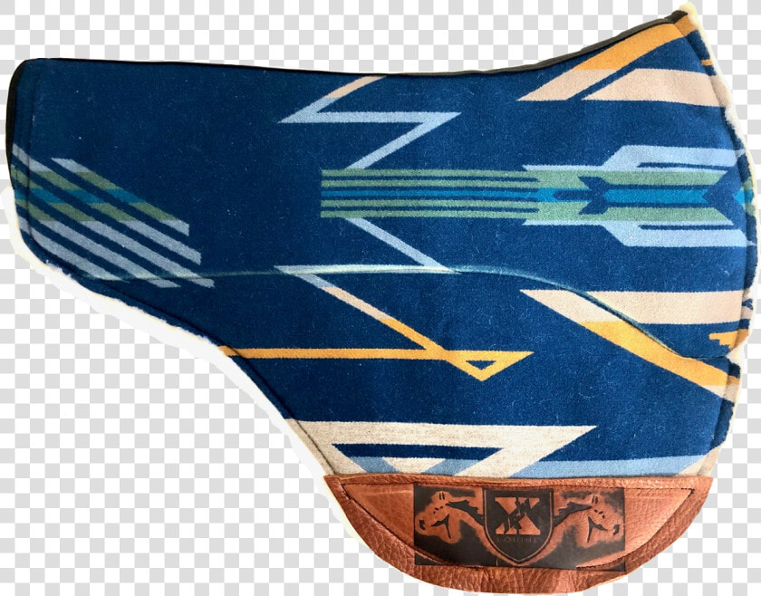 Shaped Western Trail Saddle Pad In Pendleton S Star   Longboard  HD Png DownloadTransparent PNG