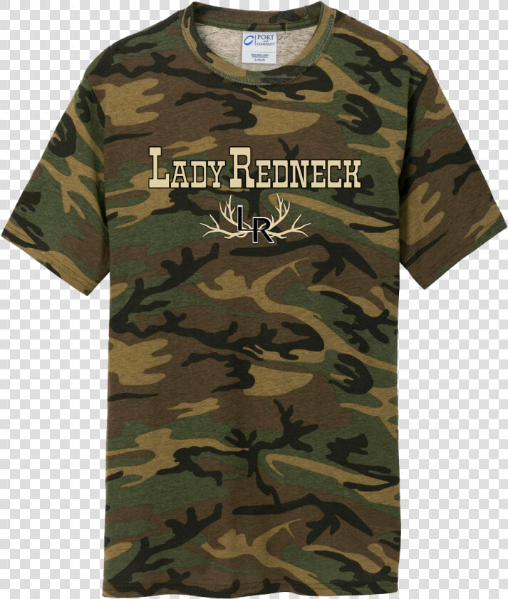 Camo Lady Redneck   Men  39 s Camouflage T Shirt  HD Png DownloadTransparent PNG