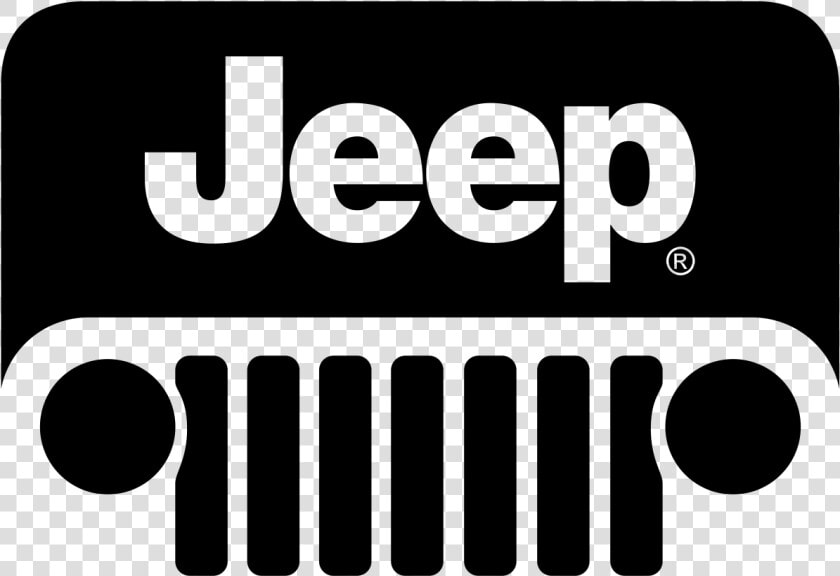 Transparent Grill Silhouette Png   Jeep Grill Logo  Png DownloadTransparent PNG