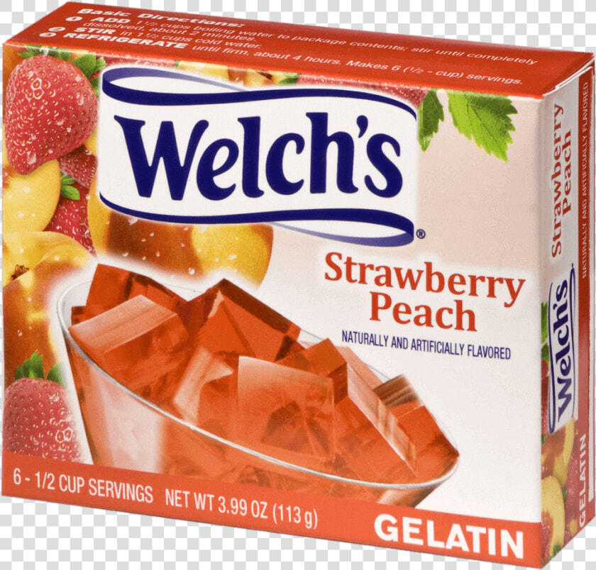 Welch’s Strawberry Peach Gelatin   Welch  39 s Concord Grape Gelatin  HD Png DownloadTransparent PNG