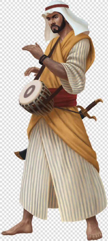 Bard Drawing Elder Scrolls   Tulamidischer Magier  HD Png DownloadTransparent PNG