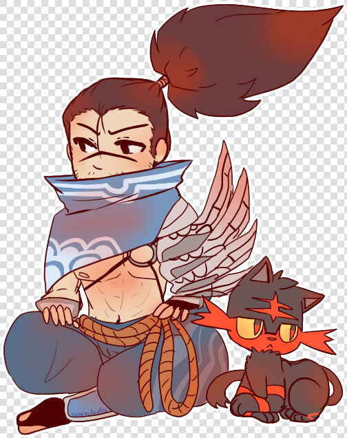 Pokémon Sun And Moon League Of Legends Cartoon Fictional   Yasuo Meme  HD Png DownloadTransparent PNG