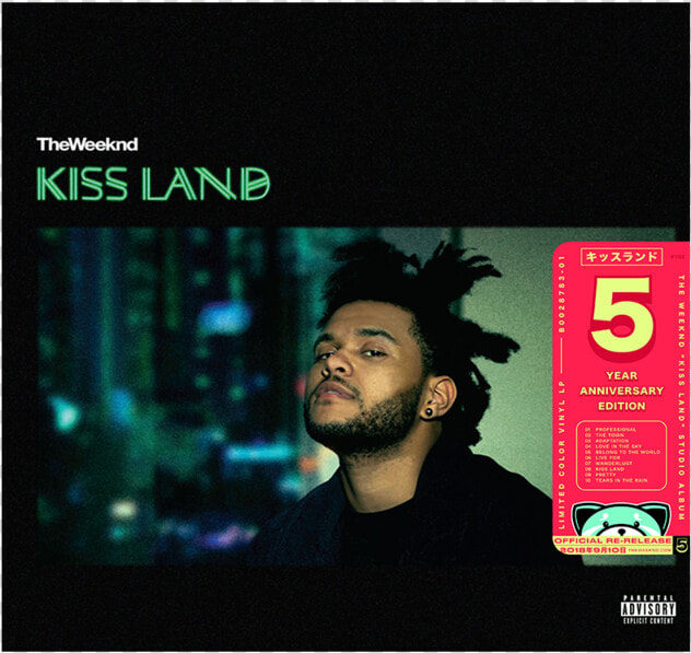 Album The Weeknd Kiss Land  HD Png DownloadTransparent PNG