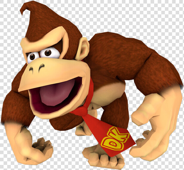 Download Zip Archive   Donkey Kong Super Smash Bros Wii U Model  HD Png DownloadTransparent PNG